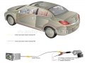 CCD штатная камера заднего вида с динамической разметкой AVIS Electronics AVS326CPR (#063) для CITROEN, NISSAN, PEUGEOT