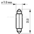 Салонная лампа Narva C5W 12V-5W SV8, 5-35/11 art.17125