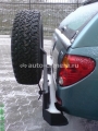 Задний силовой бампер на Mitsubishi L200 2006- 4x4