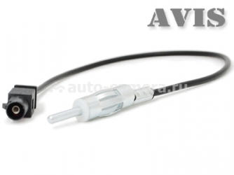 Антенный переходник ISO AVIS AVS01ANT на AUDI, BMW, CITROEN, FIAT, OPEL, SEAT, SKODA, VOLKSWAGEN WITH FAKRA (Z) SOCKET